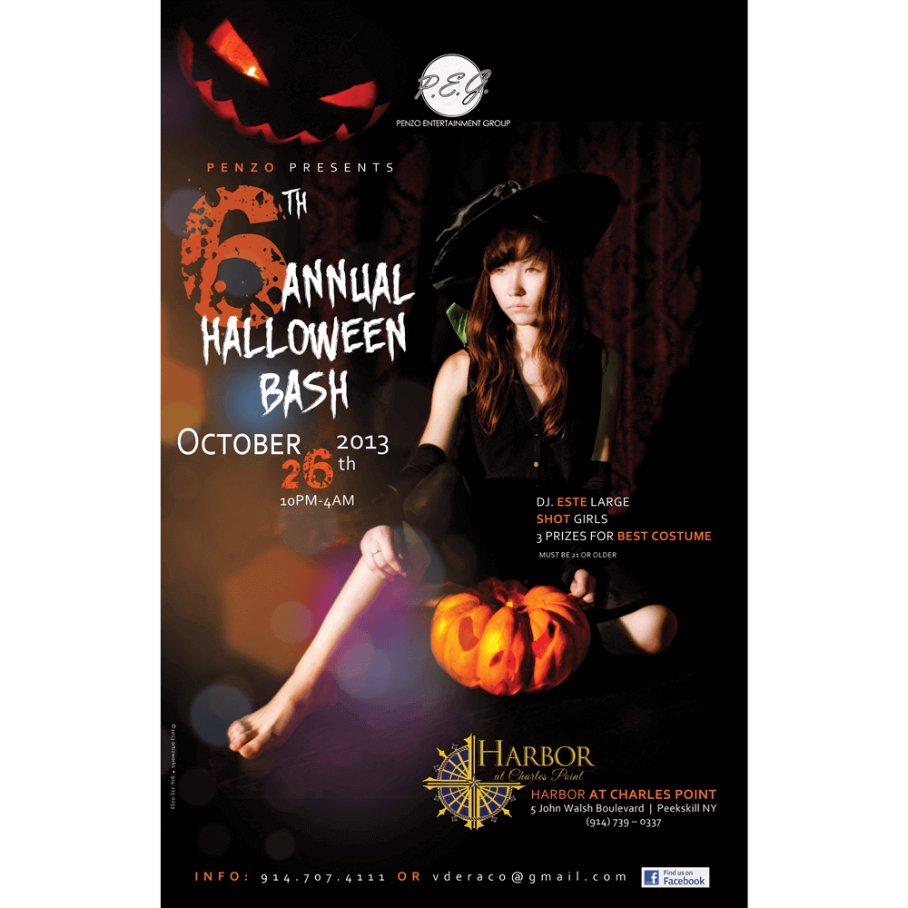 Penzo Entertainment Group Holiday Event Flyer