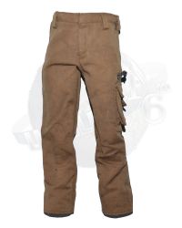 3A ThreeZero The Walking Dead Season 7 Morgan Jones: Cargo Trousers (Khaki)