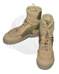  New Lower Price!Dam Toys Operation Red Wings - Navy SEALS SDV Team 1 Corpsman: SI Assault Boots (Tan)