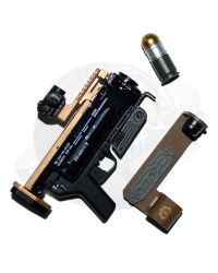 DamToys Extreme Zone Agent Hugh Laphroaig: M320 Grenade Launcher With Red Dot Sight, 40MM Grenade & Holster