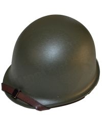 FacePool WWII US Ranger Private Rifleman France 1944: M1 Helmet with Rangers Insignia (Metal)