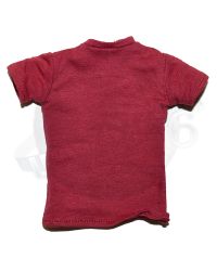 Present Toys Back To The Future Marty McFly "Time Travel Man": T-Shirt (Red)