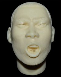 Asian Head Sculpt (Version Six)