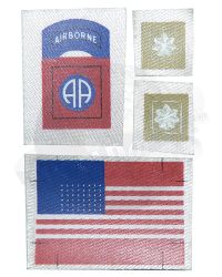 Dragon Models Ltd. WWII US Army 82nd Airborne Patch Set