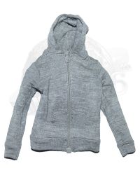 World Box Technical Geek: Zip Up Hoodie (Gray)