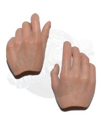 Right Relaxed Left Grasping Hand Set