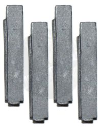 DiD Toys WWII US Army Thompson Sub Machine Gun Ammunition Magazines x4 (Metal)