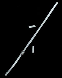 Leather Sam Browne Shoulder Strap & Loops (White)