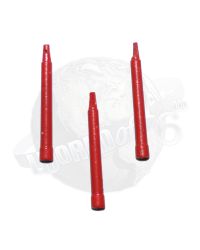 Toy Soldier Cyalume Chemical Light Sticks x 3 (Red)