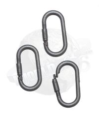 Modern Military Carabiner x 3 (Gunmetal)