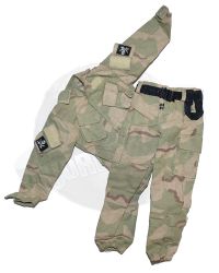 Blue Box Toys Modern Warfare Desert Camouflage Uniform Shirt & Trousers