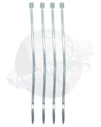 Soldier Story Modern Military Long Zip Restraints Wire Ties x 4