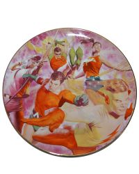Warner Bros. Teen Titans Collector's Plate Alex Ross Artwork