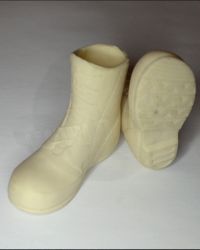 GI Joe Korean War Molded Mickey Mouse Boots (Off White)